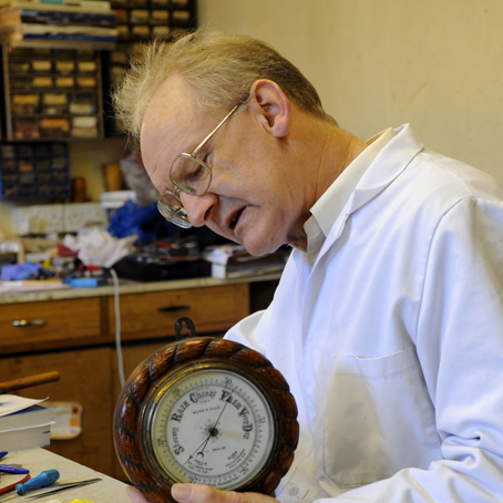 Barometer calibration and repair